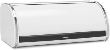 Контейнер для хліба та випічки Brabantia Rollbrotkasten, сталевий, матовий бежевий, великий