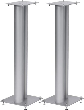Підставки для колонок Norstone Stylum 3, металеві, до 50 кг, 80 см, пара, сріблясті матові