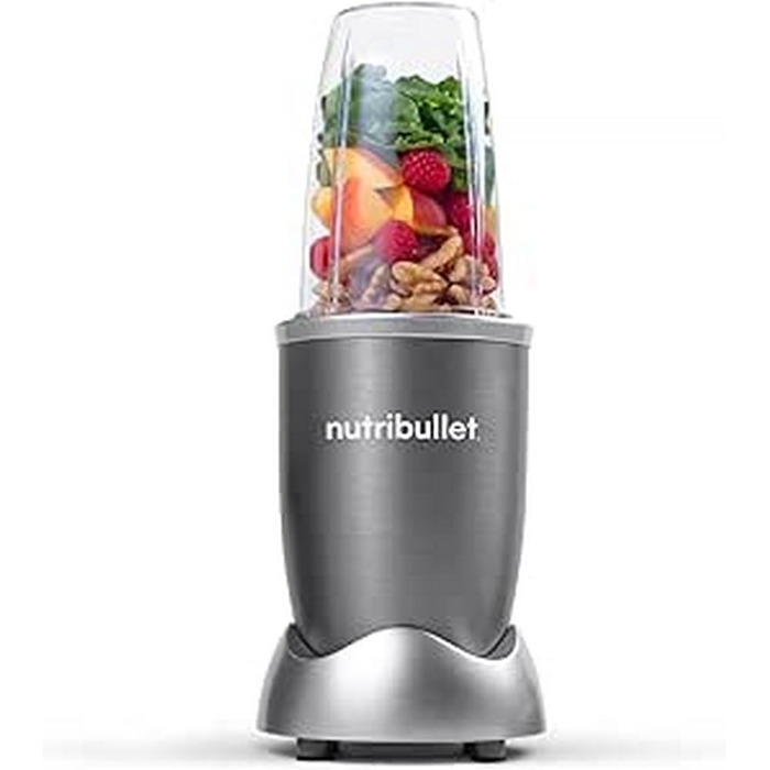 Електричний блендер Nutribullet Original 600 Вт, міні-смузі міксер, подрібнювач, легке очищення, компактний NB603DG