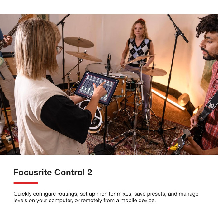 Focusrite Scarlett 4i4 3rd Gen USB Аудіоінтерфейс для гітаристів, вокалістів та продюсерів + ПО