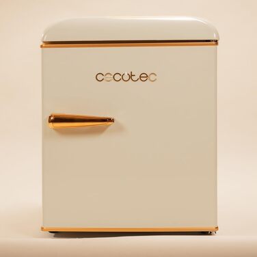 Холодильник Cecotec Bolero CoolMarket TT Origin 45L - Ретро, Бежевий, 45л, Клас E