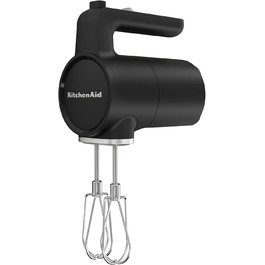 Ручний міксер KitchenAid Go бездротовий, 7 швидкостей, чорний (без акумулятора)