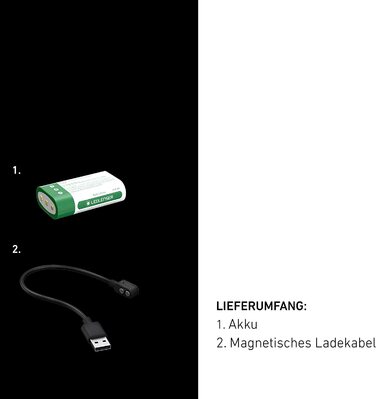 Налобний ліхтар Ledlenser H19R Core, 3500 люмен, акумуляторний, LED, з червоним світлом, водонепроникний IP67, дальність 300 м, USB-зарядка, Fusion Light