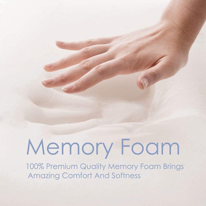 Ортопедична подушка між колін для сну на боці з ефектом пам'яті (Memory Foam) та фіксацією — для підтримки спини, стегон та при ішіасі