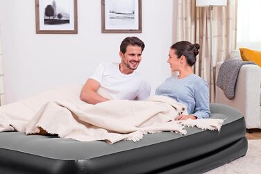 Надувний матрац Bestway Premium Plus з вбудованим насосом, розмір Queen
