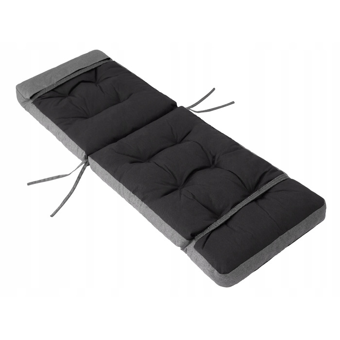 Шезлонг PillowPrim, сталь, сірий