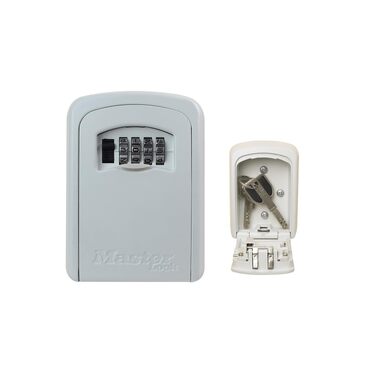 Ключниця Master Lock з кодовим замком для настінного монтажу, середнього розміру, для зовнішнього використання (Cream, Medium)