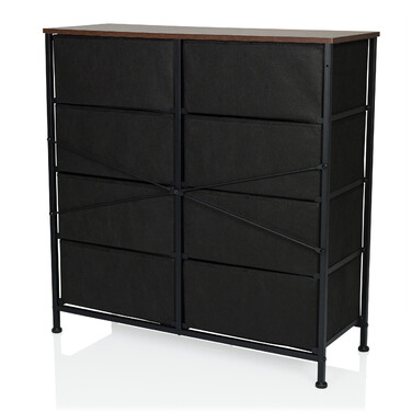 Комод RAGALA LIGHT 80x30x82 см 8 шухляд копчений дуб hjh LIVING