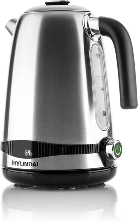 Електрочайник HYUNDAI VK 770 з нержавіючої сталі, 1.7 л, 2200 Вт, 7 температурних режимів, підтримка тепла