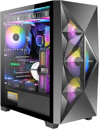 Корпус для ПК Antec DF800 Flux ATX, 2xUSB2.0, 1xUSB3.0, без блока живлення