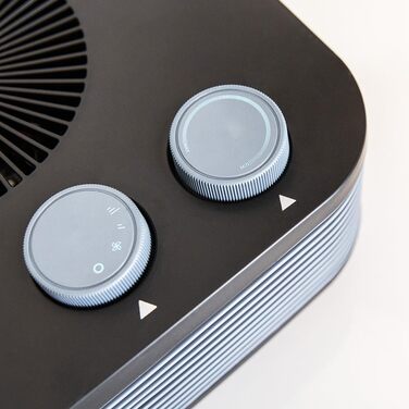 Електричний обігрівач Cecotec ReadyWarm Force, 2000W, чорний. Регульований термостат, 2 режими потужності, 3 режими роботи, зона покриття до 20м²