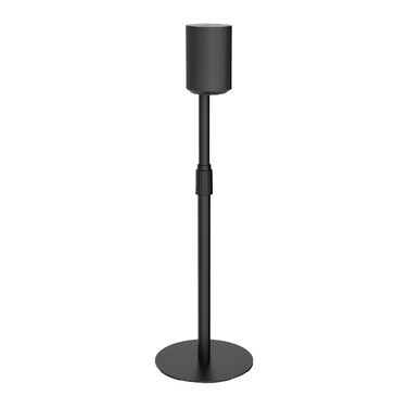 Стійки для колонок Sonos Era 100/300 PEGZONE з регулюванням висоти, чорні - 68-107 см, до 5 кг, з кабельним каналом (1 пара)