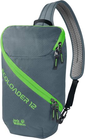 Рюкзак Jack Wolfskin Ecoloader 12 л унісекс, сірий, універсальний розмір