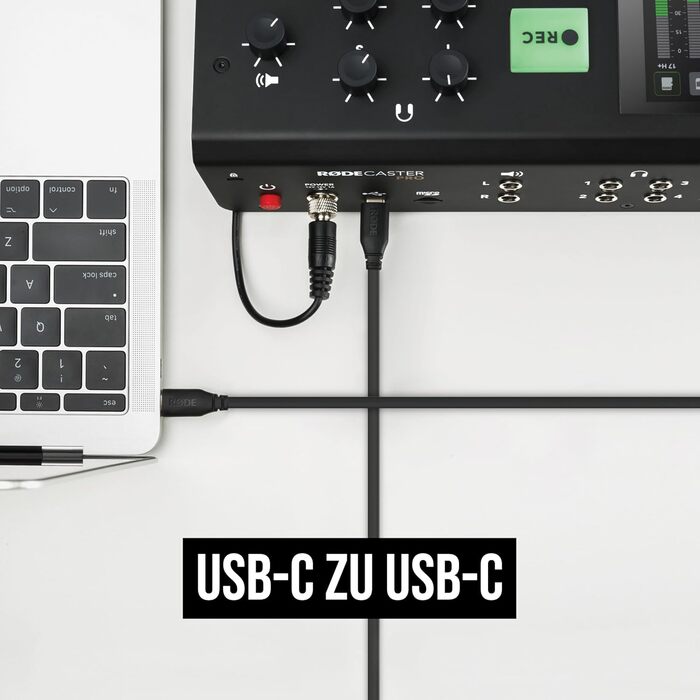 RØDE NT-USB Mini конденсаторний USB-мікрофон студійної якості з кабелем SC17 USB-C (1,5 м) — для подкастингу, стрімінгу, ігор, вокалу та інструментів, сумісний з Android і Mac