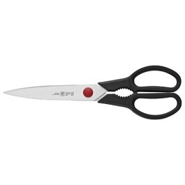 Ножиці кухонні ZWILLING Twin L багатоцільові, 23 см, нержавіюча сталь/пластик, чорні (Виготовлено в Німеччині)