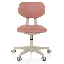 Дитячий письмовий стілець / дитячий стілець KIDDY CLASSIC тканина рожевий hjh OFFICE