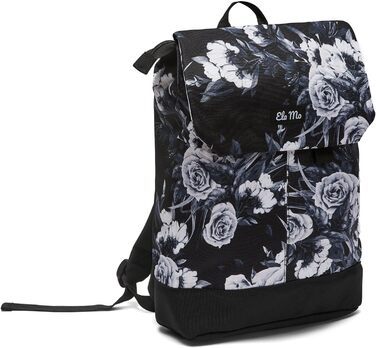 Жіночий рюкзак Ela Mo Daypack для ноутбука — протикрадіжний міський рюкзак для навчання, університету та бізнесу (Nightose)