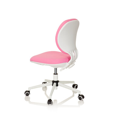 Дитячий офісний стілець KID VIVO з тканини, рожевий (hhj OFFICE)
