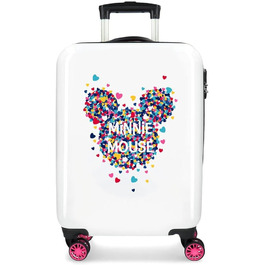 Дитяча валіза Disney Minnie рожевого кольору 38x55x20 см, ABS, кодовий замок, 33 л, 2,8 кг, 4 подвійні колеса, ручна поклажа
