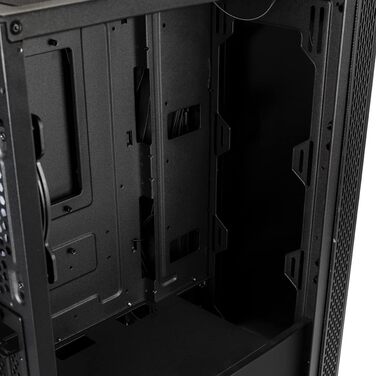Корпус для ПК Kolink Void Rift Midi Tower з ARGB-підсвіткою, скляна панель, вертикальне встановлення GPU, ігровий, загартоване скло, для ATX