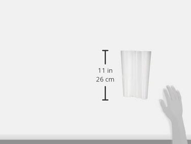 Ваза Iittala Aalto 251 мм біла скляна, дизайнерська