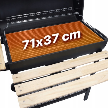 Вугільний гриль Heckermann, 71 x 37 см