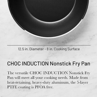 Сковорода de Buyer CHOC Resto Induction 32 см, антипригарна, чорна