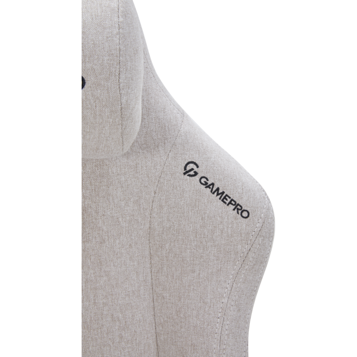 Крісло ігрове GamePro FGC750LG Fabric Light Gray
