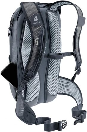 Велосипедний рюкзак Deuter Race 8, чорний, 8 л