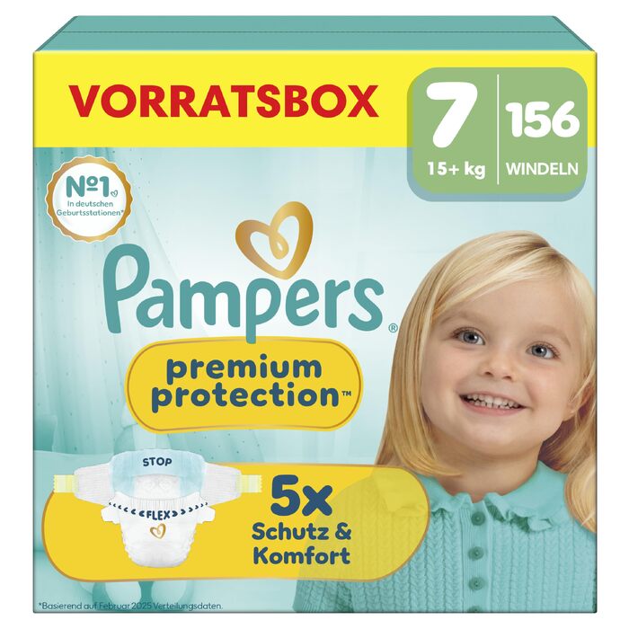 Підгузки Pampers Premium Protection розмір 6, 144 шт, для дітей від 13 до 18 кг