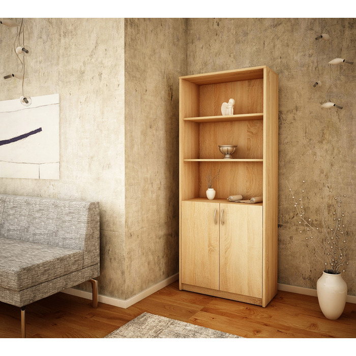 Стелаж Meble Bestseller, 74 x 180 x 35 см, дуб сонома