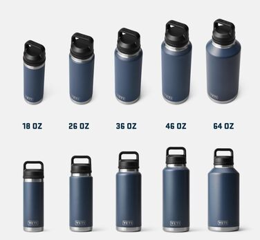 Термос YETI Rambler з кришкою Chug, 532 мл (Moon Dust)