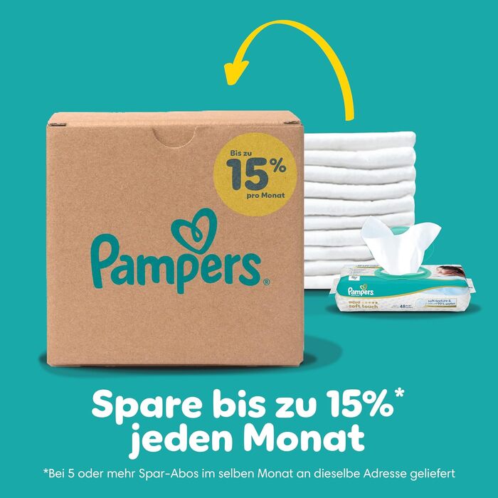 Підгузки Pampers Baby-Dry розмір 4 (9-14 кг), на липучках, 204 шт, велика упаковка
