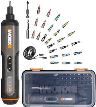 Міні-електричний шуруповерт WORX WX240 3.6V (4V max) з 3-рівневим регулюванням крутного моменту