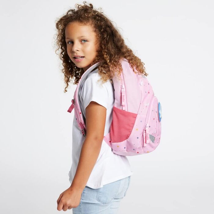 Дитячий рюкзак ergobag Ease Large 10 л, для садочка та відпочинку, 370 г, рожевий Fantasy