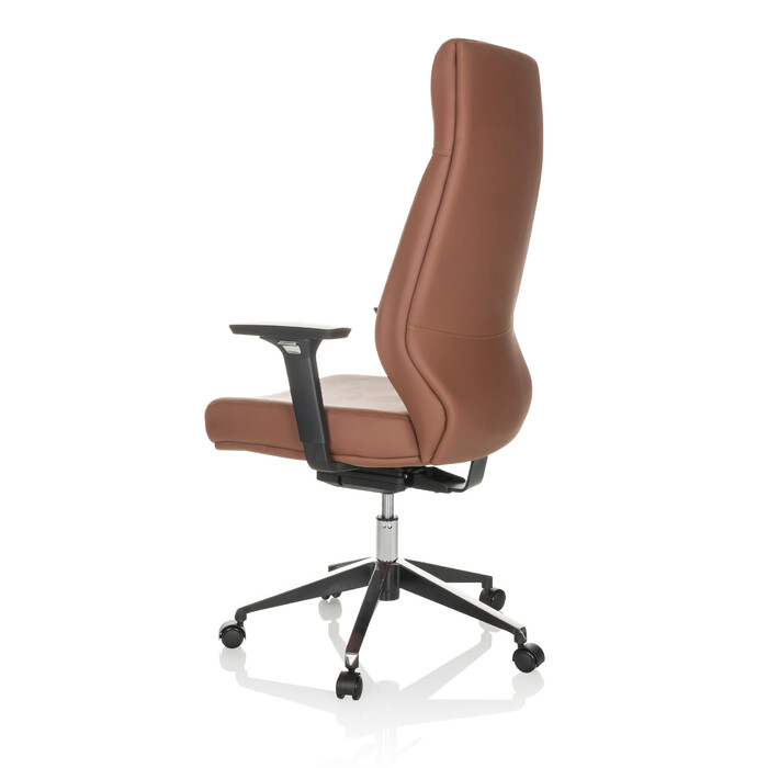 Офісне крісло / крісло керівника VITORO ECO штучна шкіра коричневий hjh OFFICE