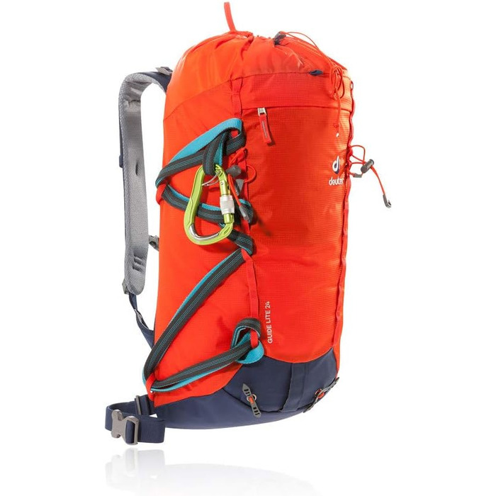 Рюкзак deuter Guide Lite 24 л унісекс, для походів, папайя-синій