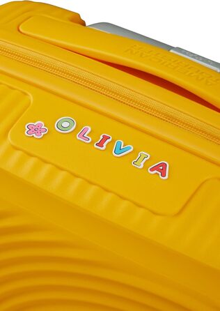 Дитяча валіза American Tourister Soundbox Mini Spinner XS 47 см 22 л жовта