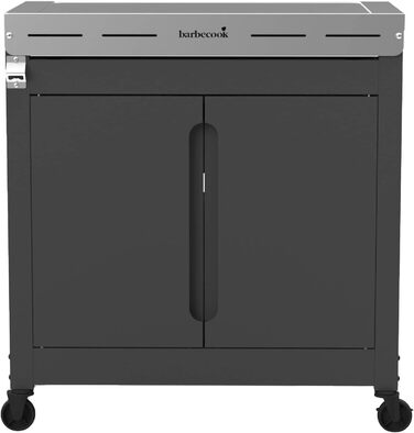 Барбекю-стіл Barbecook Premium Buddy з місцем для зберігання та вбудованим відкривачем для пляшок, для газового гриля, 84 x 46 x 90 см