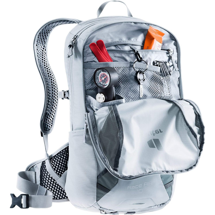 Велосипедний рюкзак Deuter Race Air 10 л унісекс, сірий