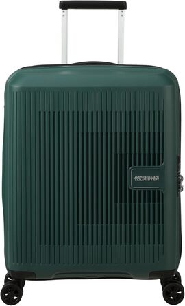 Валіза American Tourister Aerostep Spinner S, розширювана, 55 см, 36/40 л, зелена (Dark Forest), ручна поклажа