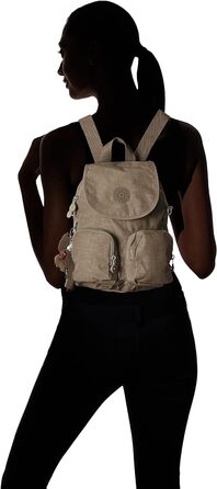 Жіночий рюкзак Kipling Firefly Up, бежевий, 22x31x14 см