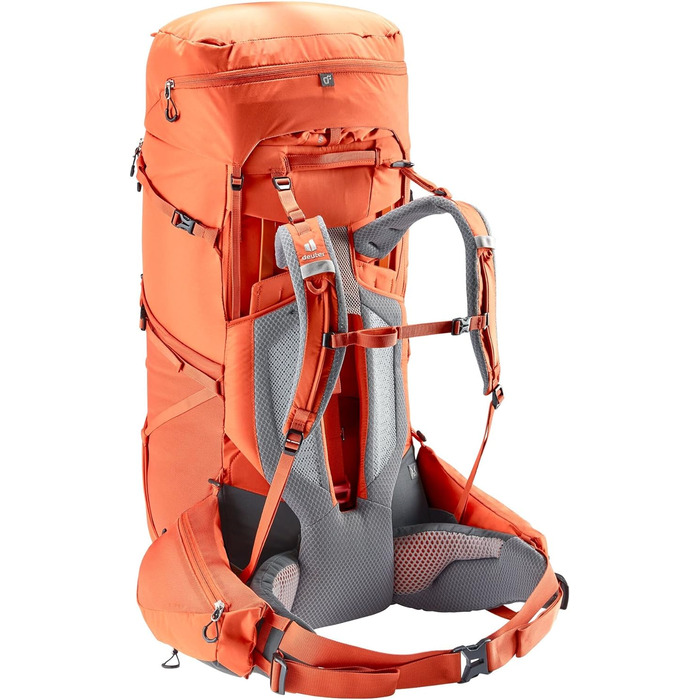 Жіночий трекінговий рюкзак Deuter Aircontact Core 65+10 SL, паприка-графіт, 65+10 л