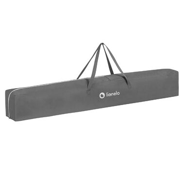 Манеж дитячий LIONELO WILLOW XL, 180x200x68 см, для дітей від 0 до 48 місяців, з дихаючими сітчастими стінками та двома боковими входами на блискавці