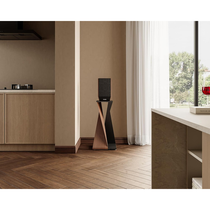 Підставка для колонок FITUEYES Eiffel Series, металева стійка для акустичних систем, висота 700 мм, витримує до 30 кг (1 шт)