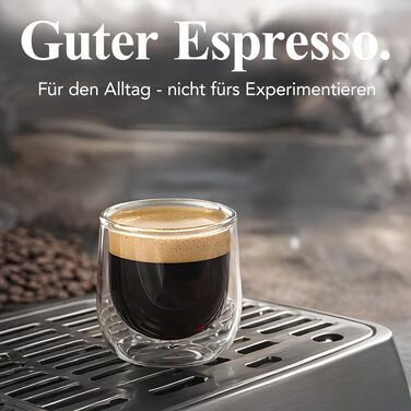 Кавомашина Solis Grind & Infuse Perfetta 1019 з вбудованою кавомолкою та функцією приготування еспресо, капучино та гарячої води - нержавіюча сталь