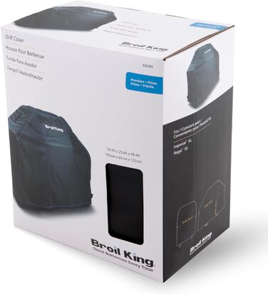 Чохол для гриля Broil King REGAL690 XL, захисний, чорний, нержавіюча сталь, 5x5x5 см