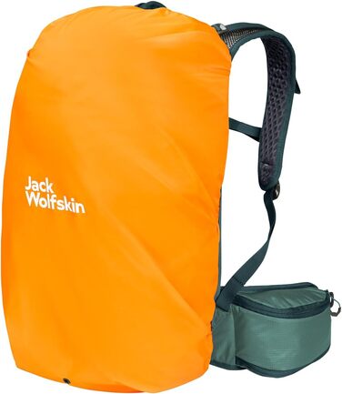Рюкзак Jack Wolfskin Cyrox Shape 25 S-L унісекс для туризму, нефритово-зелений, універсальний розмір