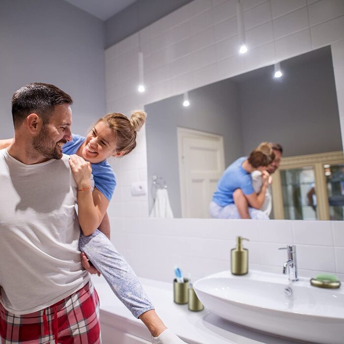 Набір для ванної Relaxdays 5 предметів, аксесуари для ванної з матової нержавіючої сталі, сучасний дизайн, золотий колір
