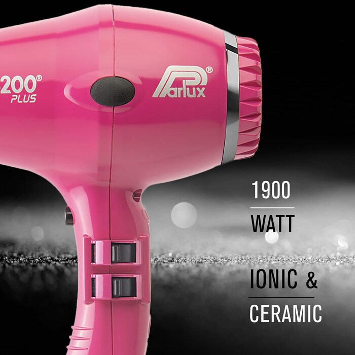 Фен для волосся Parlux 3200 Plus, фуксія, 1 шт.